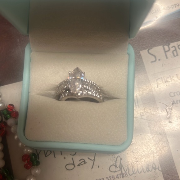 Silver 925 2 carat size 7 - Picture 10 of 10